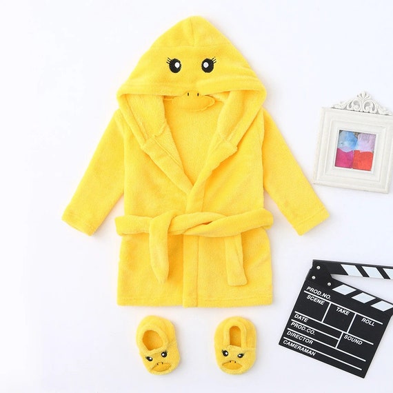 Duck Robe Duck Bathrobe Cute Duck Robe Robes for Babies Etsy Australia