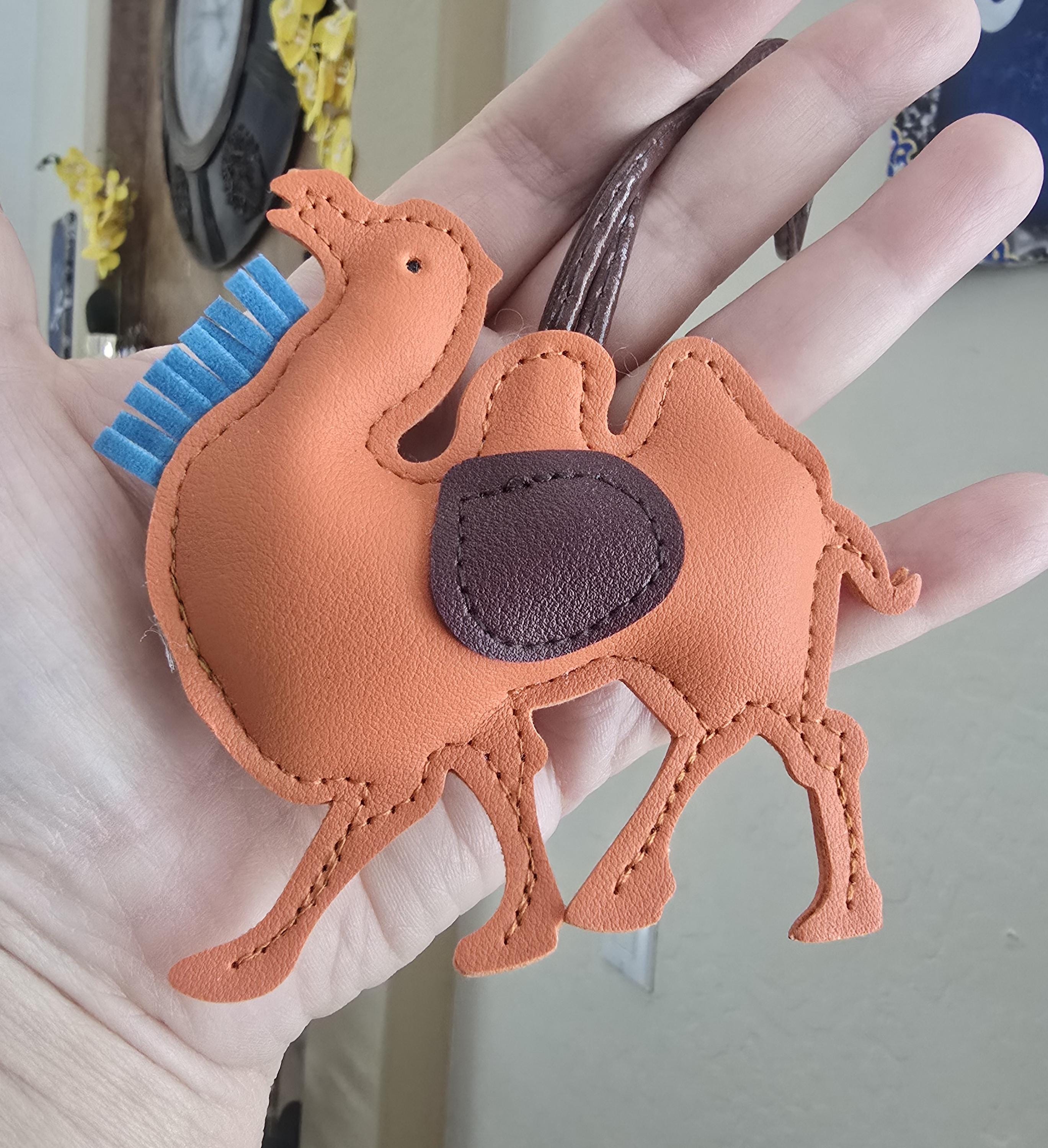Handmade Camel Keychain: Gothic Bag Charm Purse Accessory - Etsy