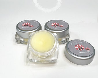 Peppermint Chappies! - Artisan Lip balm, Holiday, all-natural beeswax lip balm