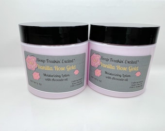 Vanilla Rose Gold Lotion - moisturizer, body lotion