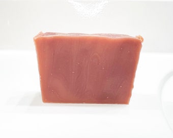 The Raspy Raspberry - Artisan lye soap, handcrafted soap, all natural, cold process soap, homemade