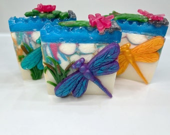 Dragonfly - Bar soap, Spring soap