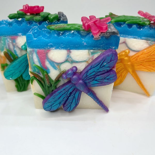 Dragonfly - Bar soap, Spring soap