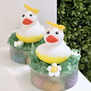 Spring Ducks- holiday soaps, bar soap, duck soap
