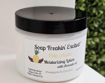 Pina colada Lotion - Moisturizer, body lotion