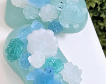 Glass Sea Dreams- Bar soap, handmade soap