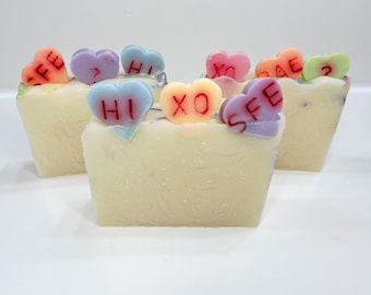 Love Language - Bar soap, Valentines, love day soap, hand soap
