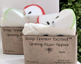 Granny Allen Apples Bar Soap – Handcrafted Artisan Soap