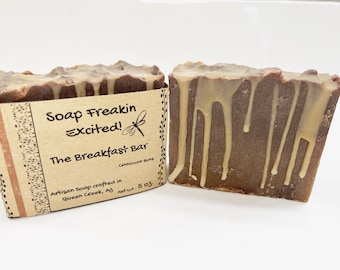 The Breakfast Bar -Artisan lye soap, handcrafted soap, all natural, cold process soap, homemade