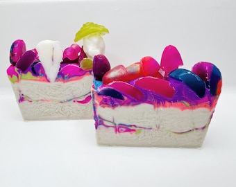 Tropical Shrooms Bar soap - handmade bar soap, artisan soap