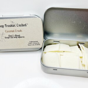 Out & About Coconut Crush - Handmade soap, Bar soap, handcrafted