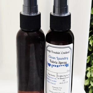 Clean Laundry - fabric spray, room spray, artisan