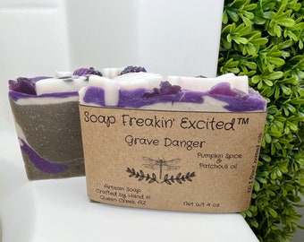 Grave Danger - Bar soap, Halloween soap