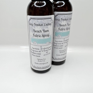 Beach Bum Fabric Spray - fabric spray, room spray, artisan