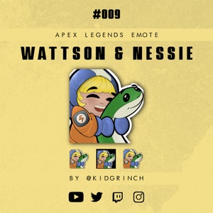 Wattson & Nessie Emote - Apex Legends