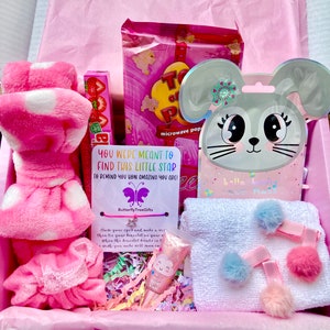 LARGE  Girls  Pamper Box,Girls Hamper,Girl Pamper Box,Kids Pamper Kit,Birthday Gift for Girls  Age 5,6,7,8,9,10,11,Gift fir Girls