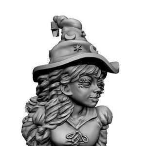 Witch STL for 3D printing
