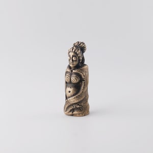 Frigg Amulet Pendant - Bronze Viking Jewelry Necklace - Pagan Heathen Deity Norse Mythology - Handmade
