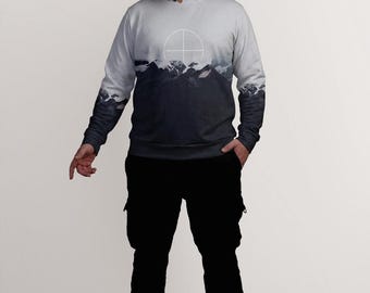 Winter Solstice Sweatshirt | Norse Mythology Viking Art Apparel | Cotton Unisex Pagan, Heathen | HUMAN MADE, No ai