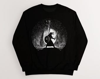 Beginning of a Raid Sweatshirt | Norse Mythology Viking Art Apparel | Cotton Unisex Pagan, Heathen | HUMAN MADE, No ai