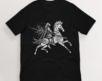 Baldrs Death T-Shirt| Norse Mythology Viking Art T-Shirt | 100% Cotton Unisex Pagan Tee | HUMAN MADE, No ai
