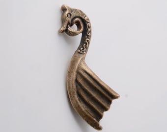 Viking Longship Pendant - Handmade Viking Pagan Heathen Deity Norse Mythology