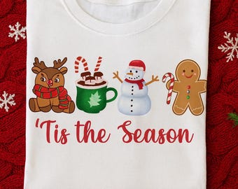 Grafische top voor feestelijke feestdagen – ’Tis the Season Design’