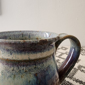 Handmade Ceramic Mug in Soft Celestial Multi Colors image 6