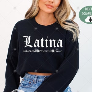 LATINA svg,Latina svg,Mexican SVG,PNG File,Latina Png, Latina Proud svg,Latina Power svg, Educated svg, Shirt svg, Mexican png Spanish mug