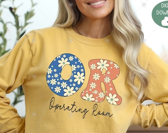 Operating Room Nurse Svg Png, OR Nurse Svg, OR Nurse Shirt Png, OR Svg, Nurse Cut file, Cricut, Silhouette, Sublimation, Future Nurse Design