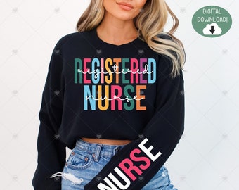 Registered Nurse SVG, RN Nurse Life Png, Nurse Grad, Gift for Nurse, Nurse Graduation Gift, Nurse School svg, Nurse Appreciation DIY Gift