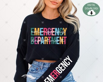 Emergency Department Nurse PNG SVG, Emergency Nurse Png,Nurse Graduation Gift svg, ER Nurse Png, Nursing School Svg, Nurse Appreciation Gift