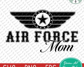 Download Air Force Mom Svg Etsy