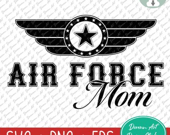 Download Airforce Mom Svg Etsy