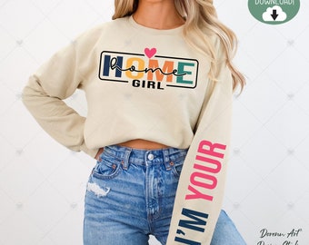 Home girl svg, makelaar svg, I'm your home girl, huizen verkopen, gesneden bestand voor Cricut makelaar, real life svg, echte svg, Home Png