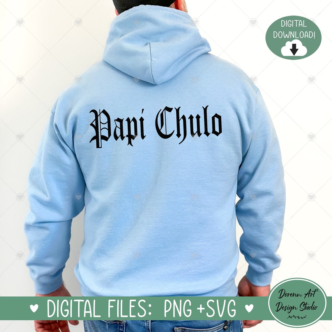 Papi Chulo Svg ,dia De Los Padres Svg, Spanish Svg, Amor Propio Svg ...