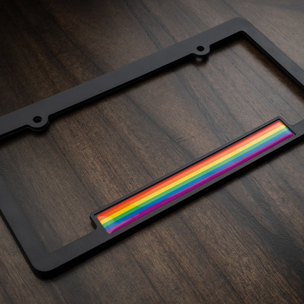 Gay License Plate Frame Etsy