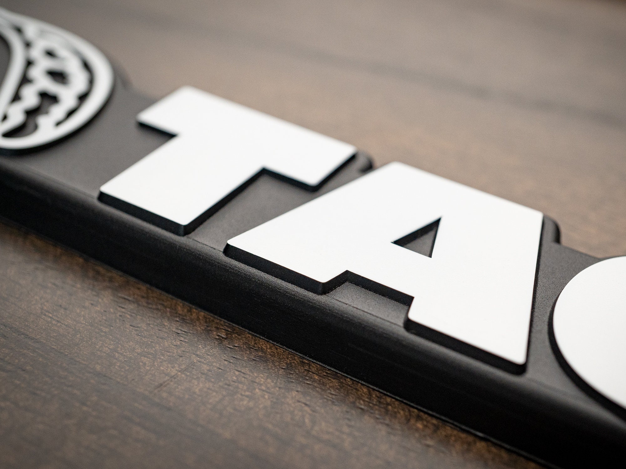 TACO Toyota-Tacoma-Custom-License-Plate-Frame-TRD--PRO Offroad-Tacoma-tacosause - Foto 2