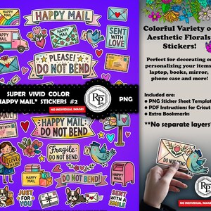 Glada postklistermärken #2: Scrapbooking i livfulla färger - Planner Plus gratis färgbokmärken (läs information)