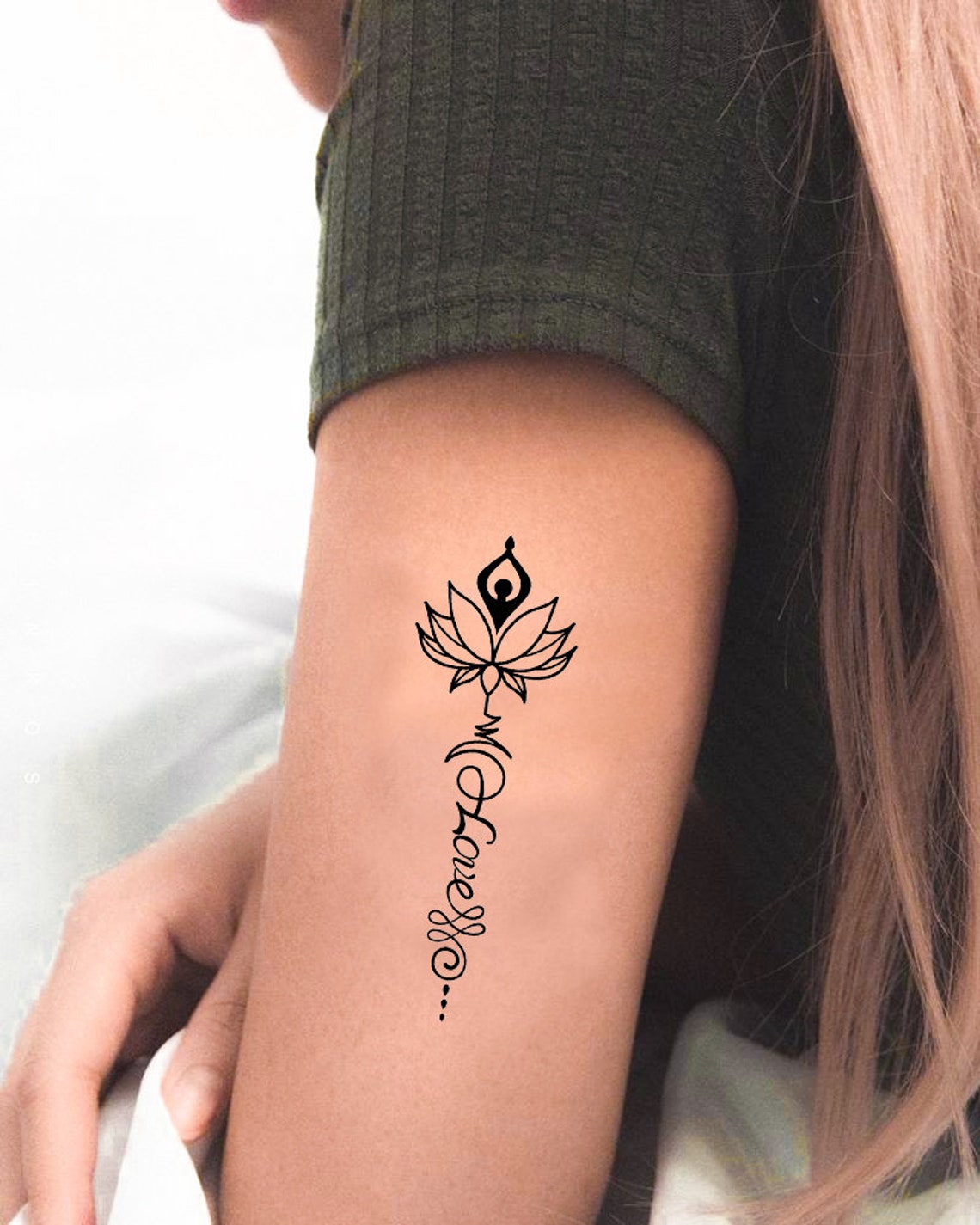 Printable Aesthetic Tattoo Design Stickers Instant Download - Etsy