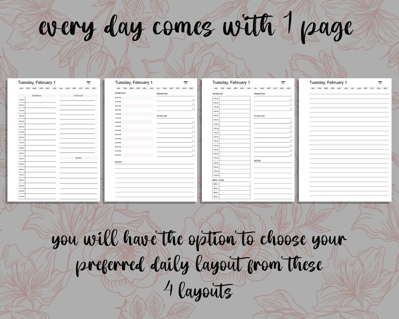 Remarkable 2 Daily Planner 20232024 Yearly and Monthly and Etsy