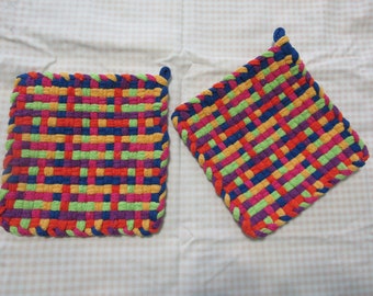 Cotton Loop Potholder