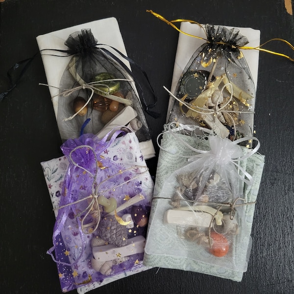 Charm Casting Kits | Divination Kit | Rune Casting, Bone Casting, Charm Casting | Fortune Telling Kit