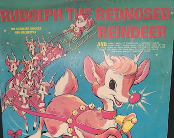 Rudolph the Red Nosed Reindeer Rare Vintage Record - Etsy