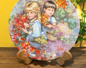 1986 Bluebird by Kevin Daniel Knowles Fine China Collection Plate