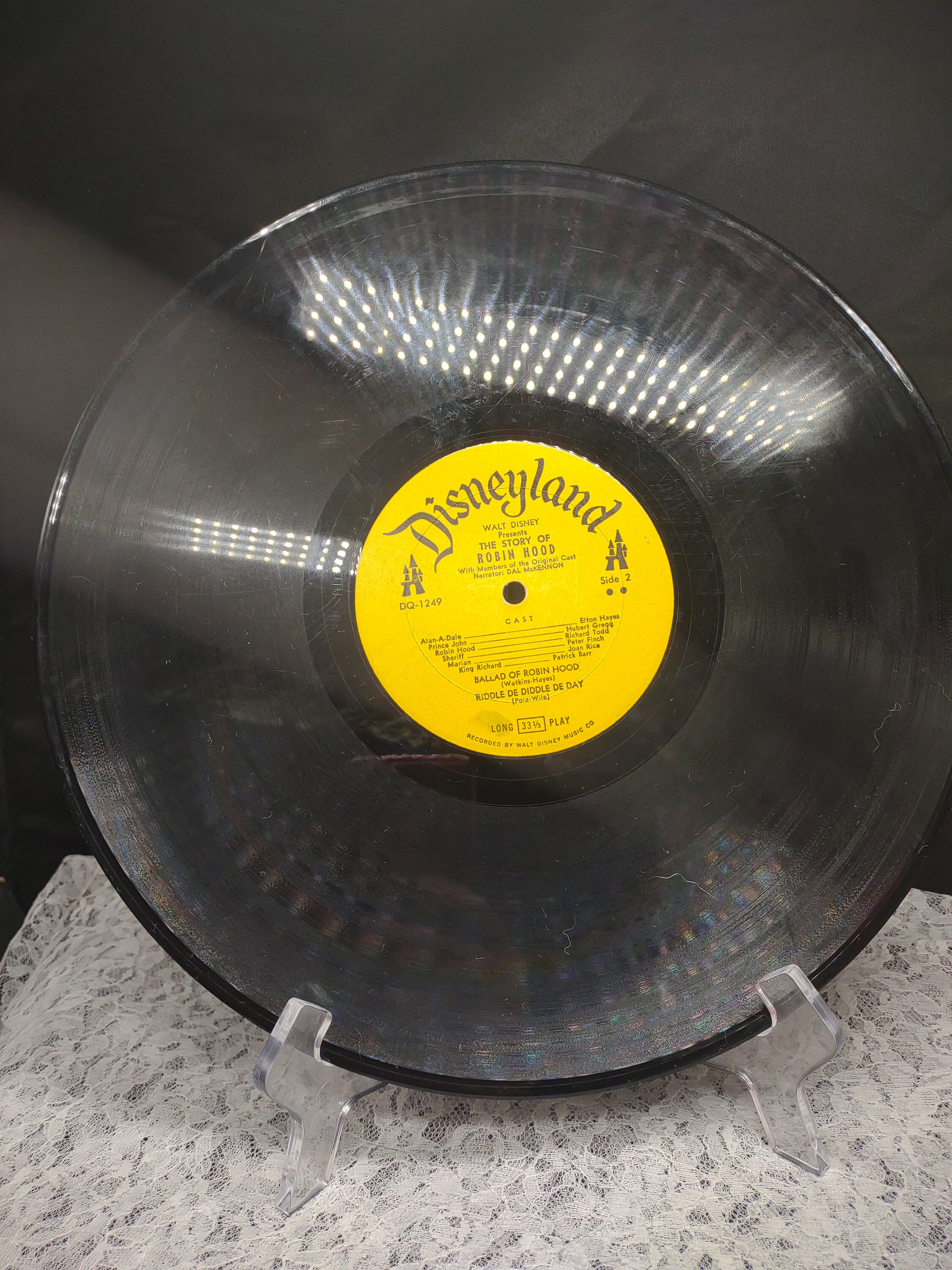 1964 Walt Disneys the Story of Robin Hood, Soundtrack From the