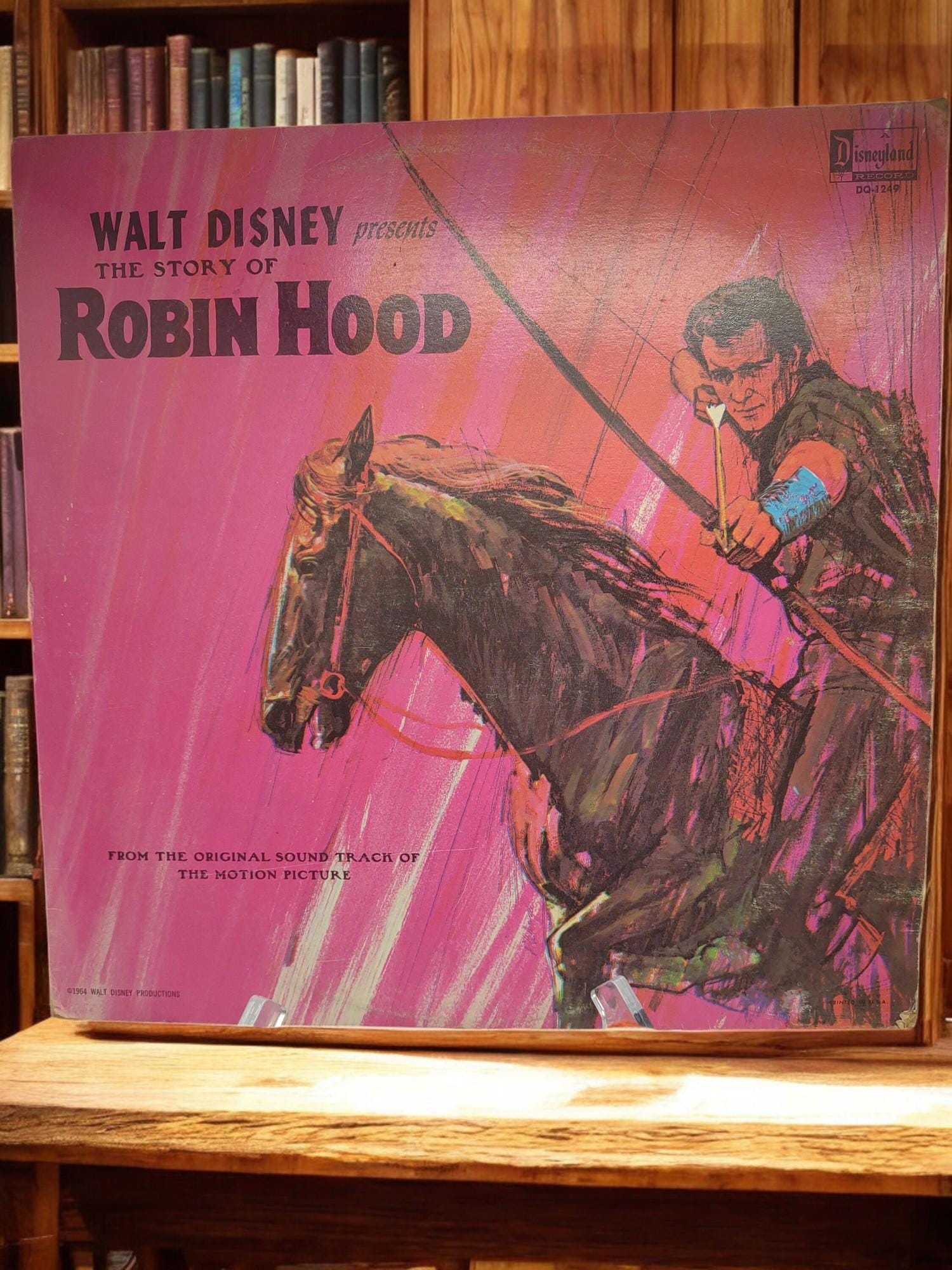 1964 Walt Disneys the Story of Robin Hood, Soundtrack From the