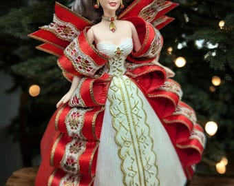 Hallmark Keepsake Ornament Holiday Barbie 1997 - Etsy