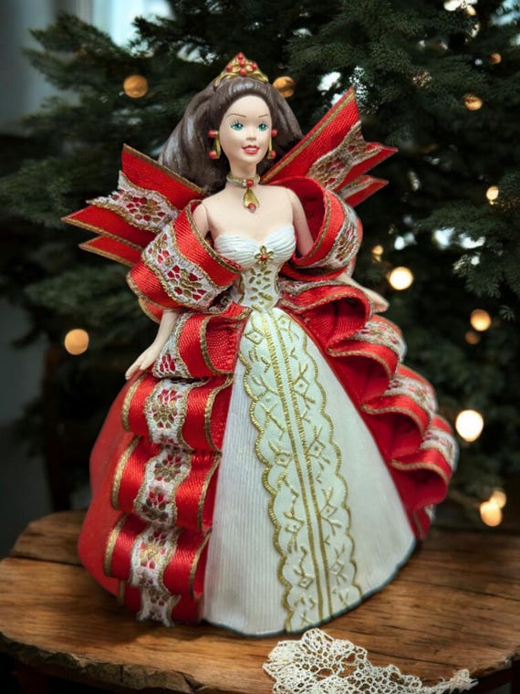 Hallmark Keepsake Ornament Holiday Barbie 1997 - Etsy
