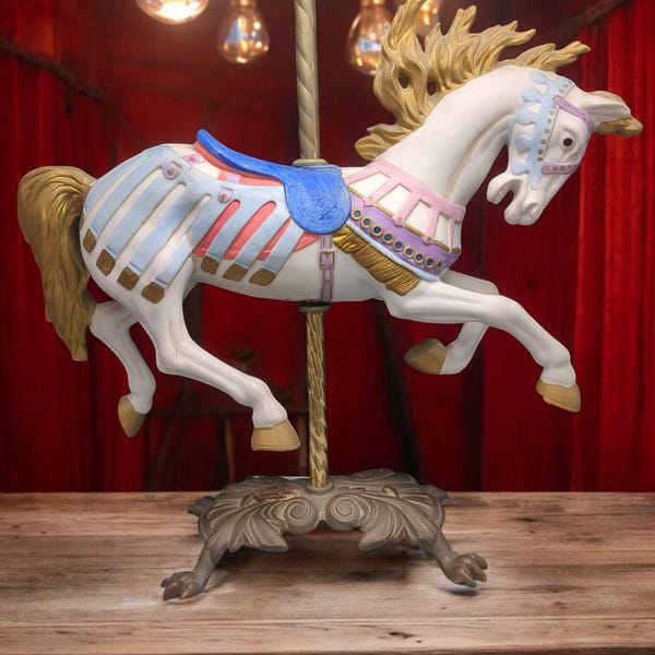 Vintage American carousel by Tobin fraley